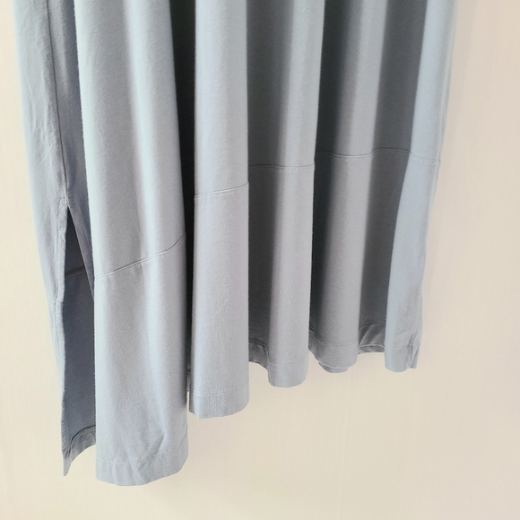 Cuyana Asymmetrical Blue Overlay Dress - Picture 8 of 12